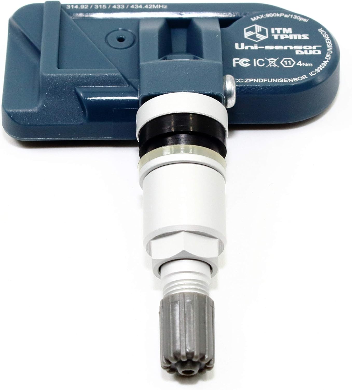 ITM Set of 4 08017DXS 315mhz TPMS Tire Pressure Sensors for Toyota Replaces OEM Part # 42607-0E020 42607-06030 42607-48010 w/Silver Aluminum Valve Stems Replacement