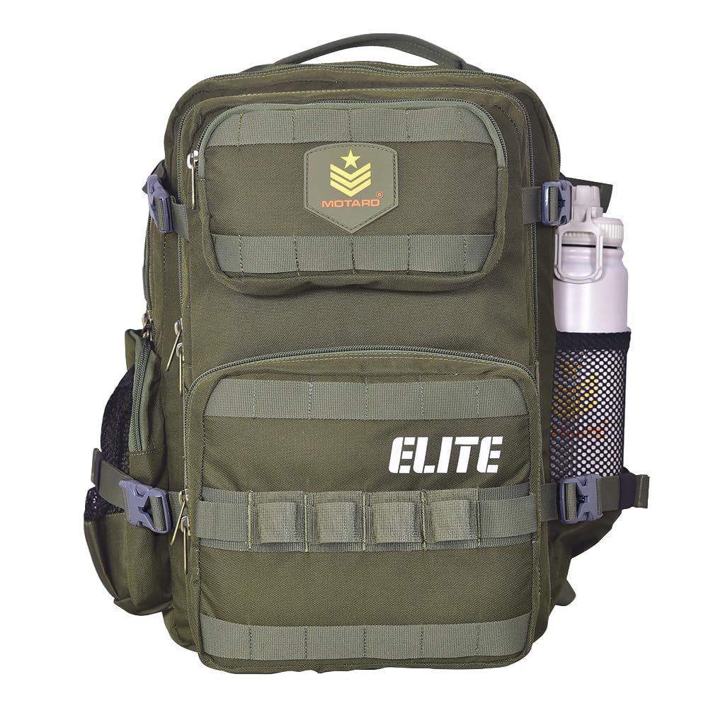 Elite Tactical Backpack 28 Liters – Military Style Rugged Laptop Backpack for Travel, Trekking & Outdoor Use-image-25