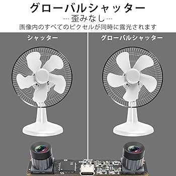 Amazon.co.jp: ELP 210fps モノクロ グローバルシャッター USB