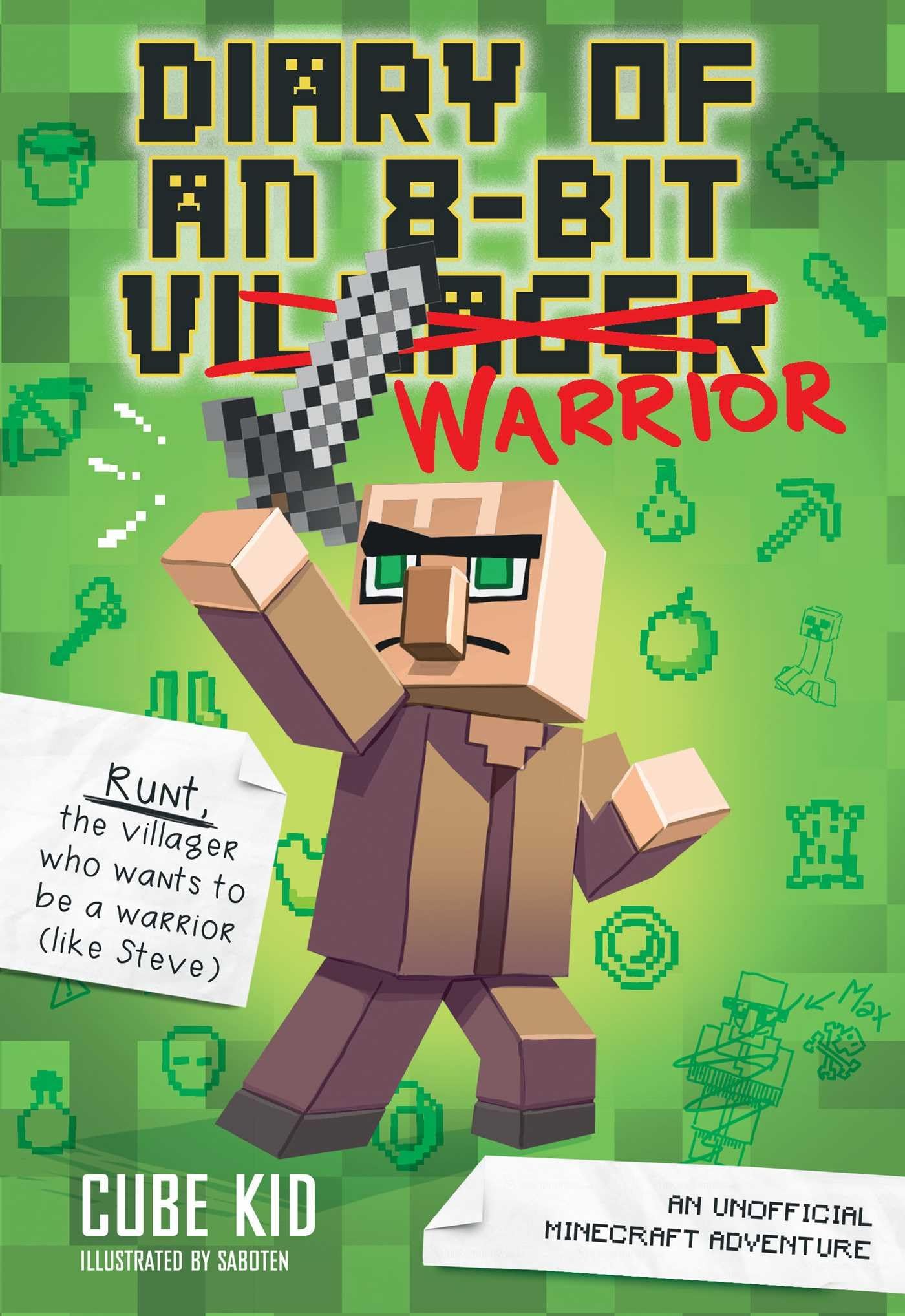 洋書 Minecraft DIARY OF AN 8 BIT WARRIOR 71G95NW5udL.jpg