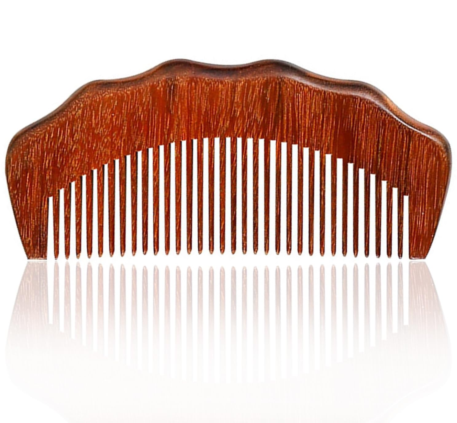 DHinkyoung Anxiety Comb, Wooden Labour/Birthing Comb for Natural Pain Relief, Premium Sandalwood Labour Acupressure Tool for Pain Diversion & Anxiety Relief