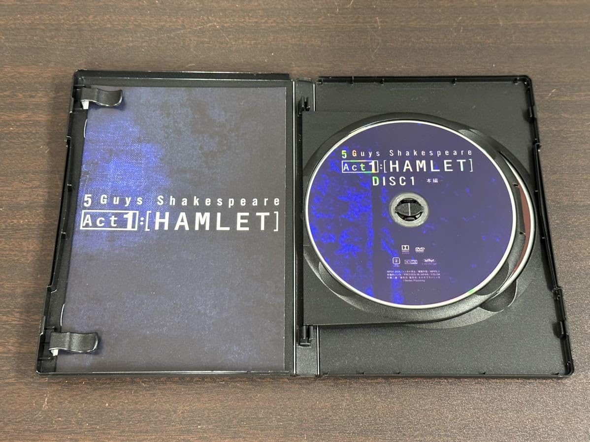 舞台/ミュージカル 5Guys Shakespeare Act1 HAMLET DVD 5 Guys Shakespeare Act1:[HAMLET] DVD HMV／Loppi限定販売