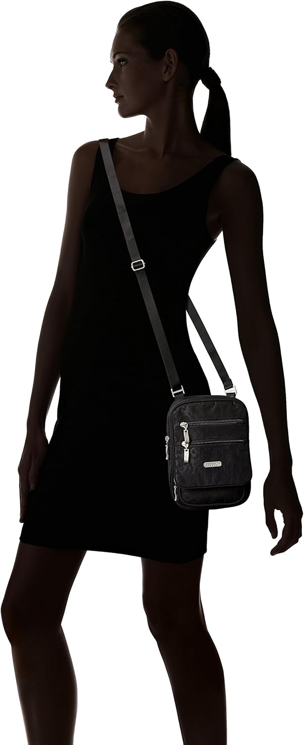 Baggallini Journey Crossbody Bags for Women 9x6 Small Lightweight Travel Handbag W/RFID - Image 2