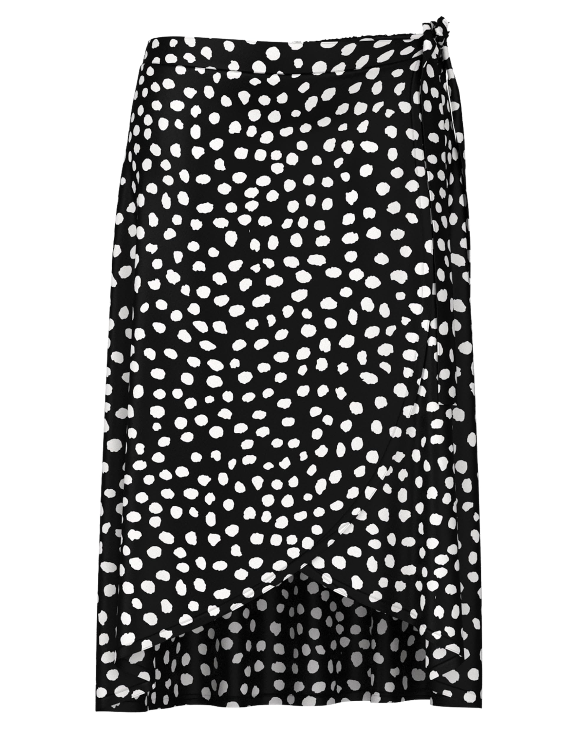 PIECES Pctala Wrap Skirt Noos Bc Ladies Skirt, Beetroot Purple