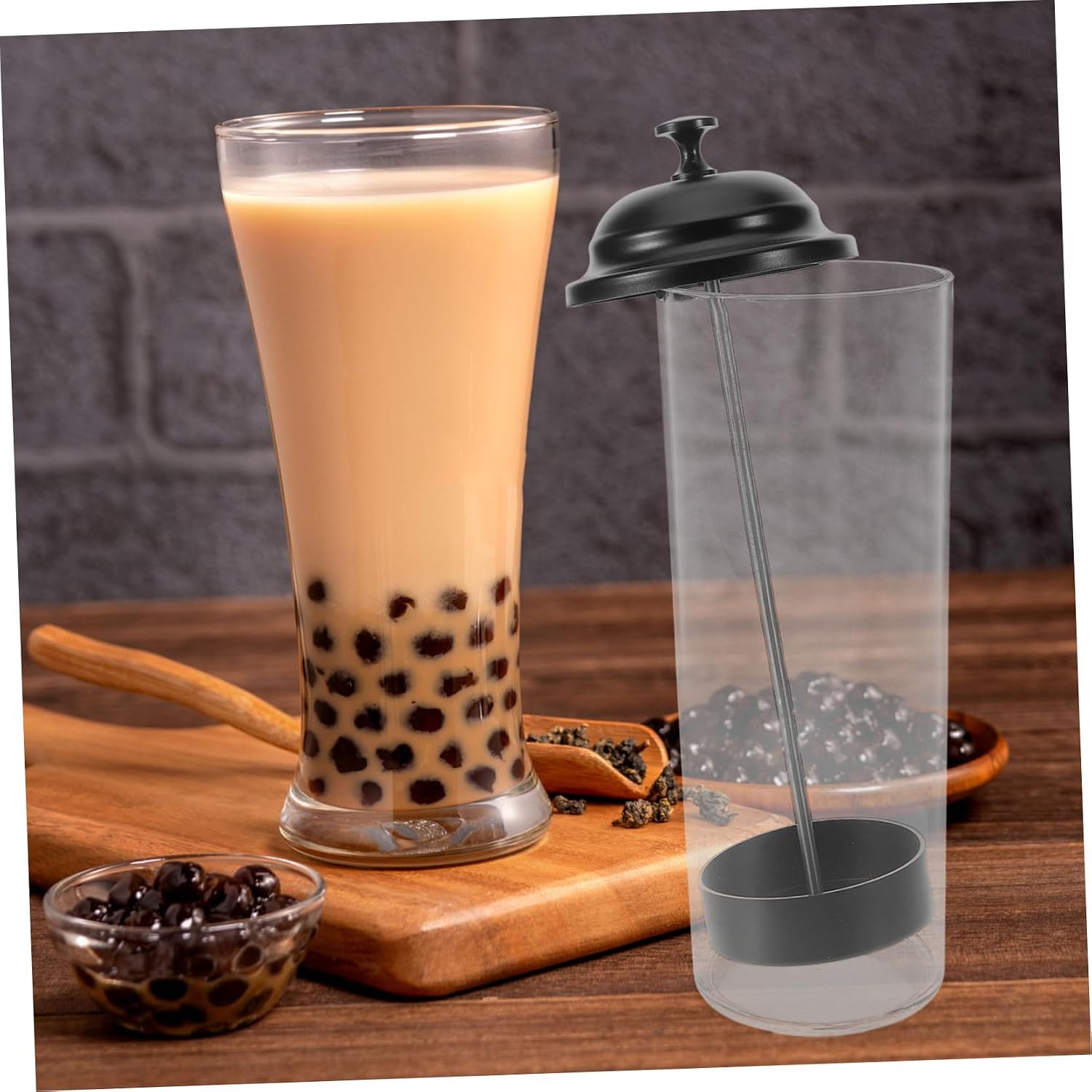 Plastic Straw Dispenser Holder Stores Wide Straws Countertop Use