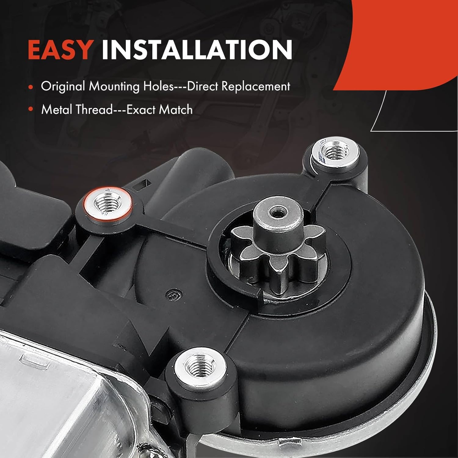 A-Premium Window Lift Motor Compatible with Toyota Camry 2002-2006, Highlander 2001-2007, RAV4 2001-2005 & Scion xA 2004-2006, Replace# 8571042070, 8571033130