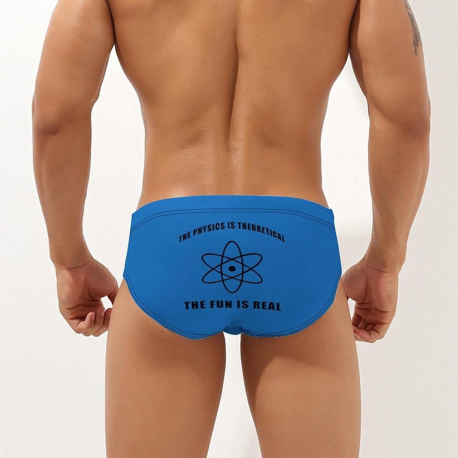 Science Physics Physicist Mens Swim Briefs Print Bikini Swimwear Sport Swimsuit Surf Shorts Trunks