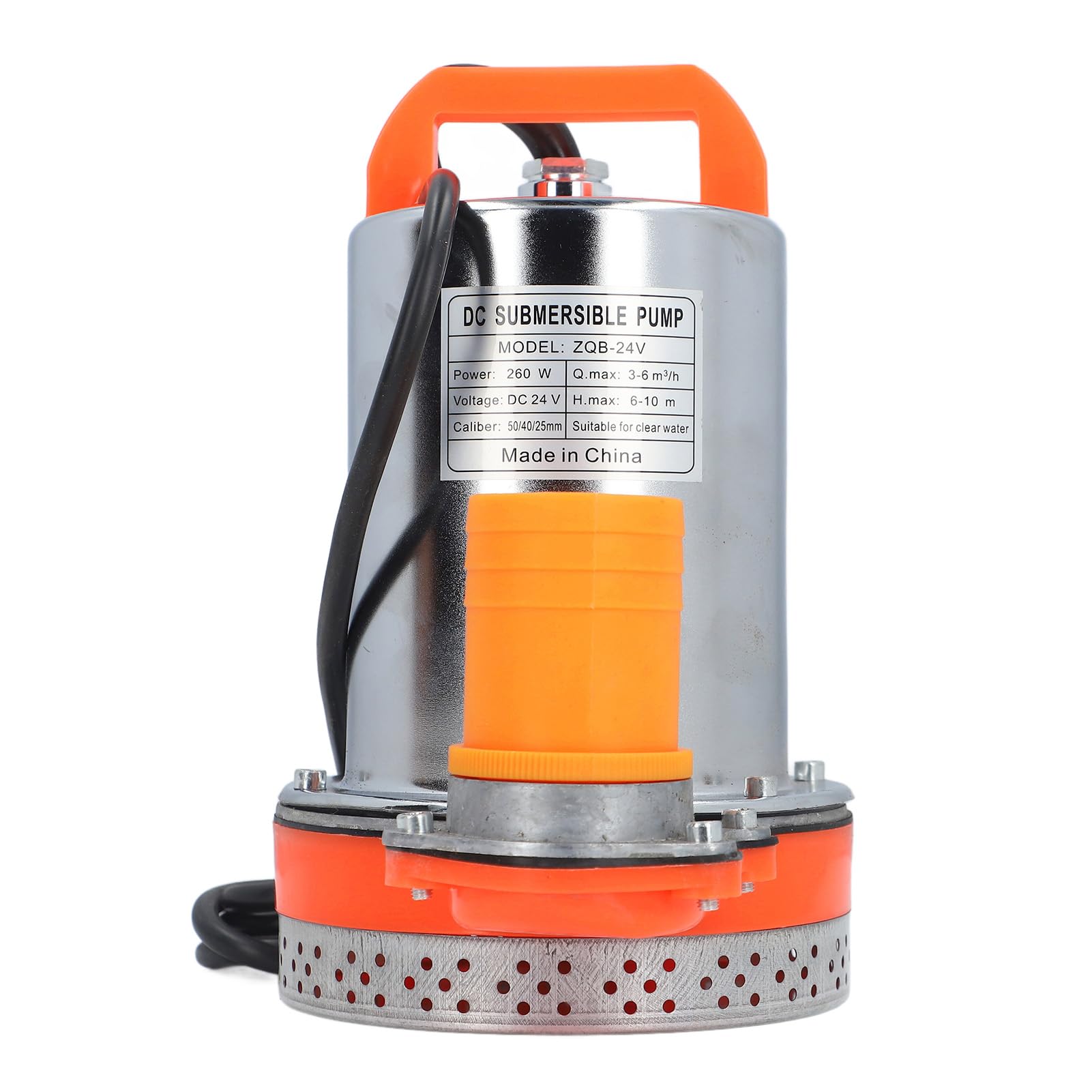 Zatapialna Pompa Wodna DC24V Pompa Zęzowa Zanurzeniowa 260 W Stal Nierdzewna Wysoki Skok Wysoki Przepływ 1 Cal 1,5 Cala 2 Cale Wylot z Miedzianym Silnikiem Wirnik ABS do
