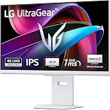 LG UltraGear 32G810SA-W 32' 144 Hz UHD 4K AI Smart Gaming Monitor - 1