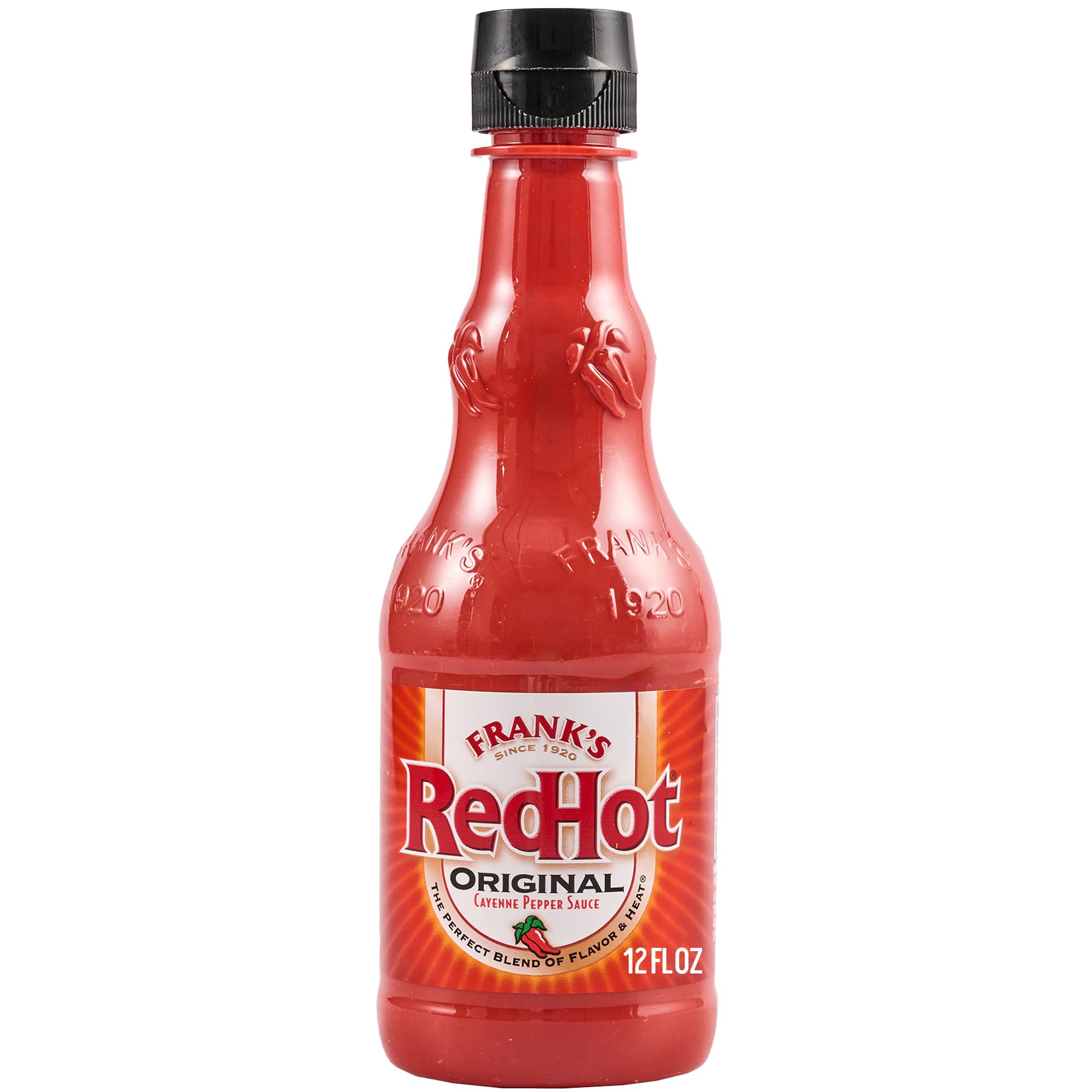 Frank's RedHot Original Hot Sauce, Plastic Bottle, 12 fl oz