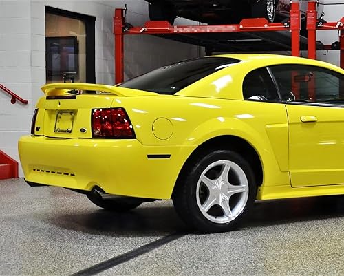 Miniatura 5 de iJDMTOY OE-Spec - Conjunto de marcadores laterales de parachoques trasero con lente ahumada oscura compatible con Ford Mustang (1999-2004),