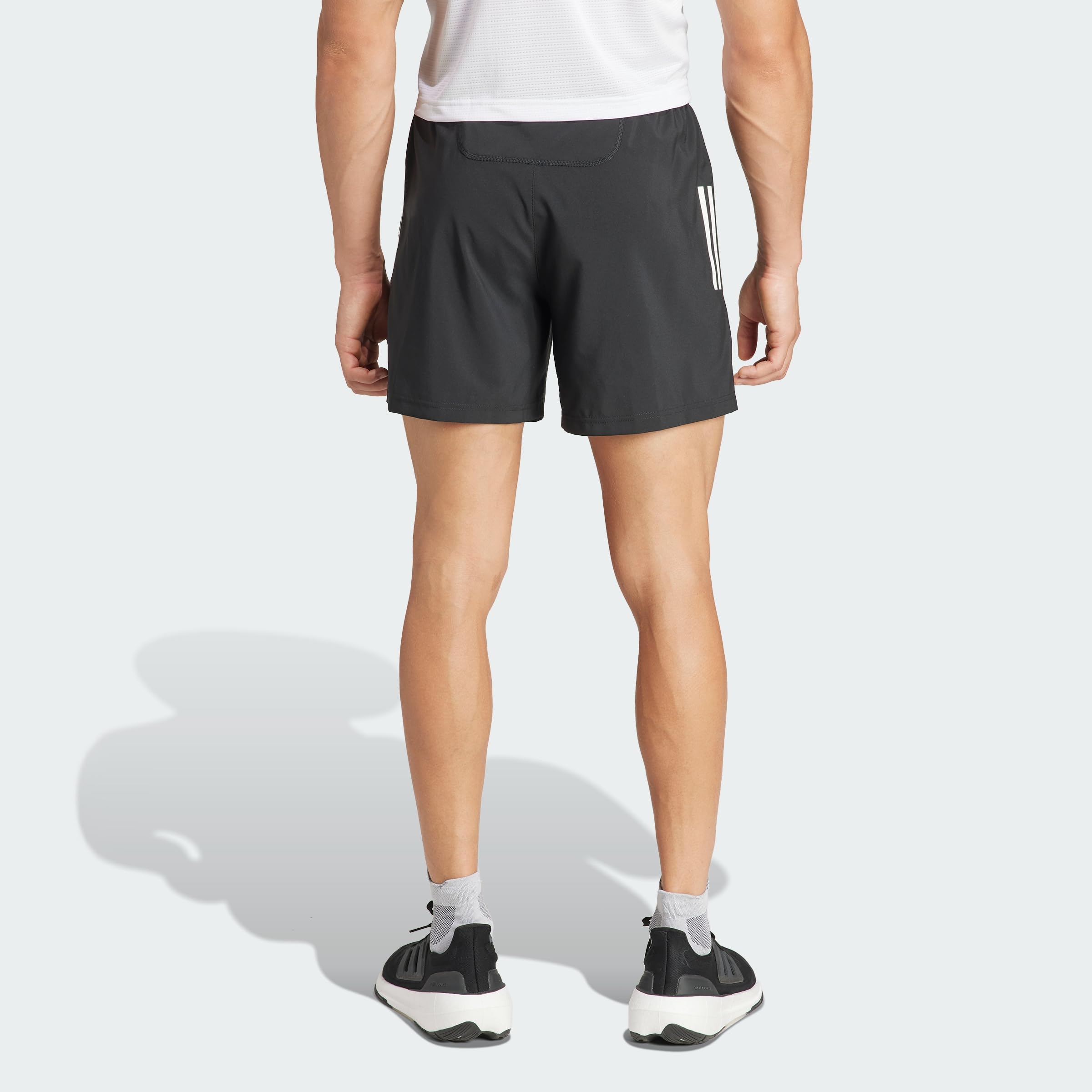adidas Hombre Own The Run Shorts, Black, XL 9 Inch