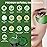 Qyiywim Under Eye Patches 70PCS, Green Tea Eye Patches for Puffy Eyes Treatment, Under Eye Masks for Dark Circles and Puffiness, Non-Irritating Eye Mask Skincare, Eye Gel Pads, Eyes Bags Treatment