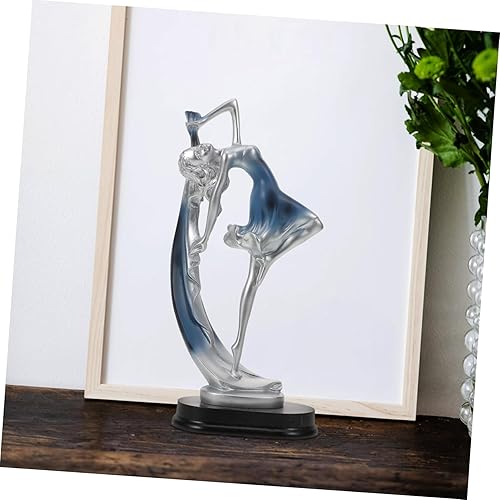 Miniatura 4 de ibasenice Estatua de bailarina de ballet bailarina adornos de niña de estilo europeo decoración de escritorio cumpleaños