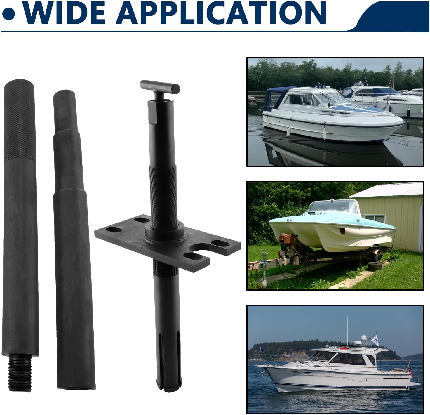 Gimbal Bearing Installer Engine Alignment Tool Compatible with Mercruiser Boat Alpha 1 MR Bravo OMC Cobra Volvo Heavy Duty Alignment Bearing Puller Seal Bellow Expander Tool