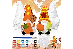 Fall Ready to Paint Your Own Gnome Statues DIY Gnomes