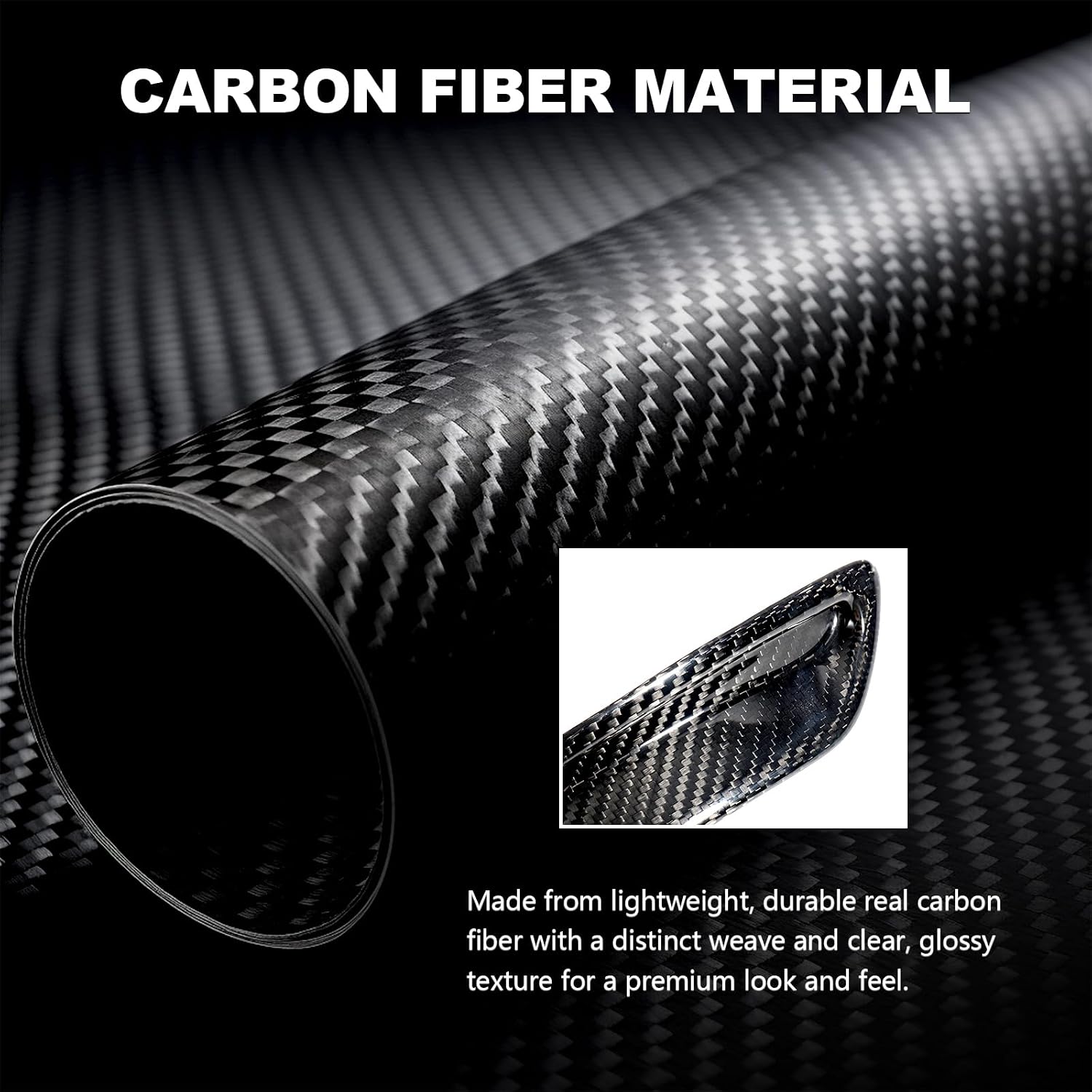 Real Carbon Fiber Hood Air Vent Cover Compatible with Toyota Supra GR A90 A91 2020-2026, Front Bonnet Air Outlet Scoop Cover Exterior Accessories