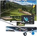 PHIGOLF Home Golf Game Simulator: Enjoy Interactive Golf with Motion Sensor & Swing Stick for Indoor & Outdoor Fun – 38,000+ Courses Worldwide, Compatible with Android, iOS, App & E6 Connect