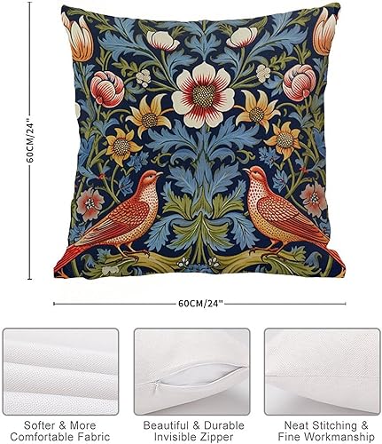 Vista 123 de ArogGeld Chinoiserie - Fundas de almohada escénicas asiáticas, estilo asiático, funda de almohada azul y verde Kelly, funda de cojín para decoración