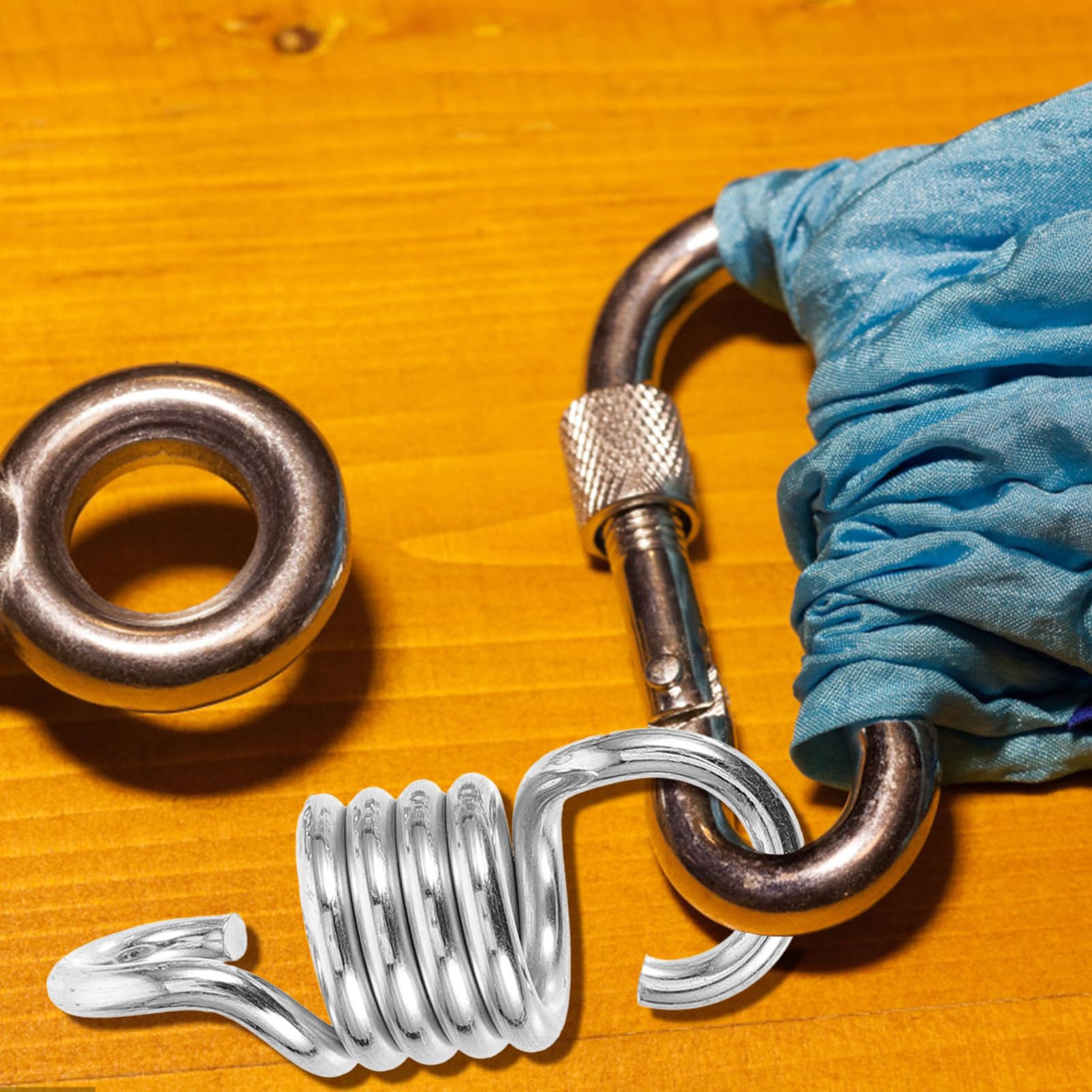 1satz Hängesessel Aufhängung Schwerlasthaken Mit Snap Hooks Und Pad Eyes Für Hängematten Yoga-stühle Und Boxsäcke Rostfrei Und Langlebig