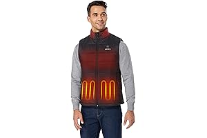 ORORO Men's Camo Puffer Vest: Stay Warm and Concealed in Style