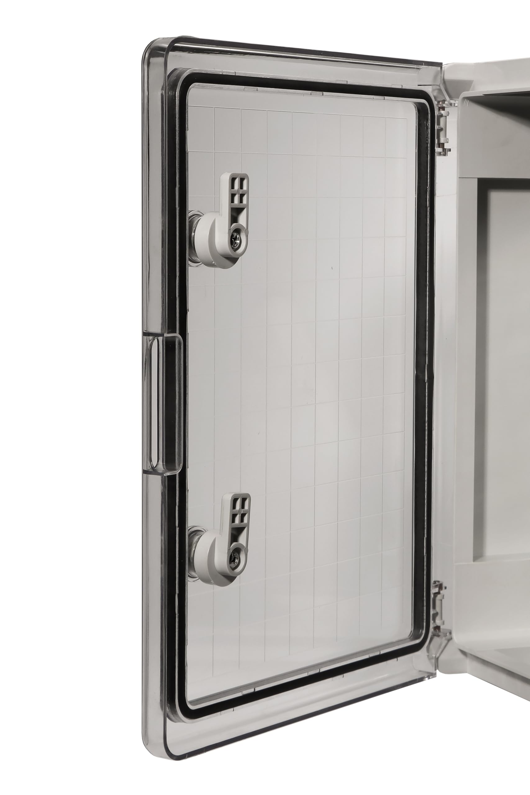 BX304017LG Schaltschrank 300 x 400 x 170 mm Verteilerkasten IP65 ABS Lichtgrau verzinkter Montageplatte Verriegelung Tür mit umlaufender Dichtung Gehäuse Leergehäuse Solar leer Schrank