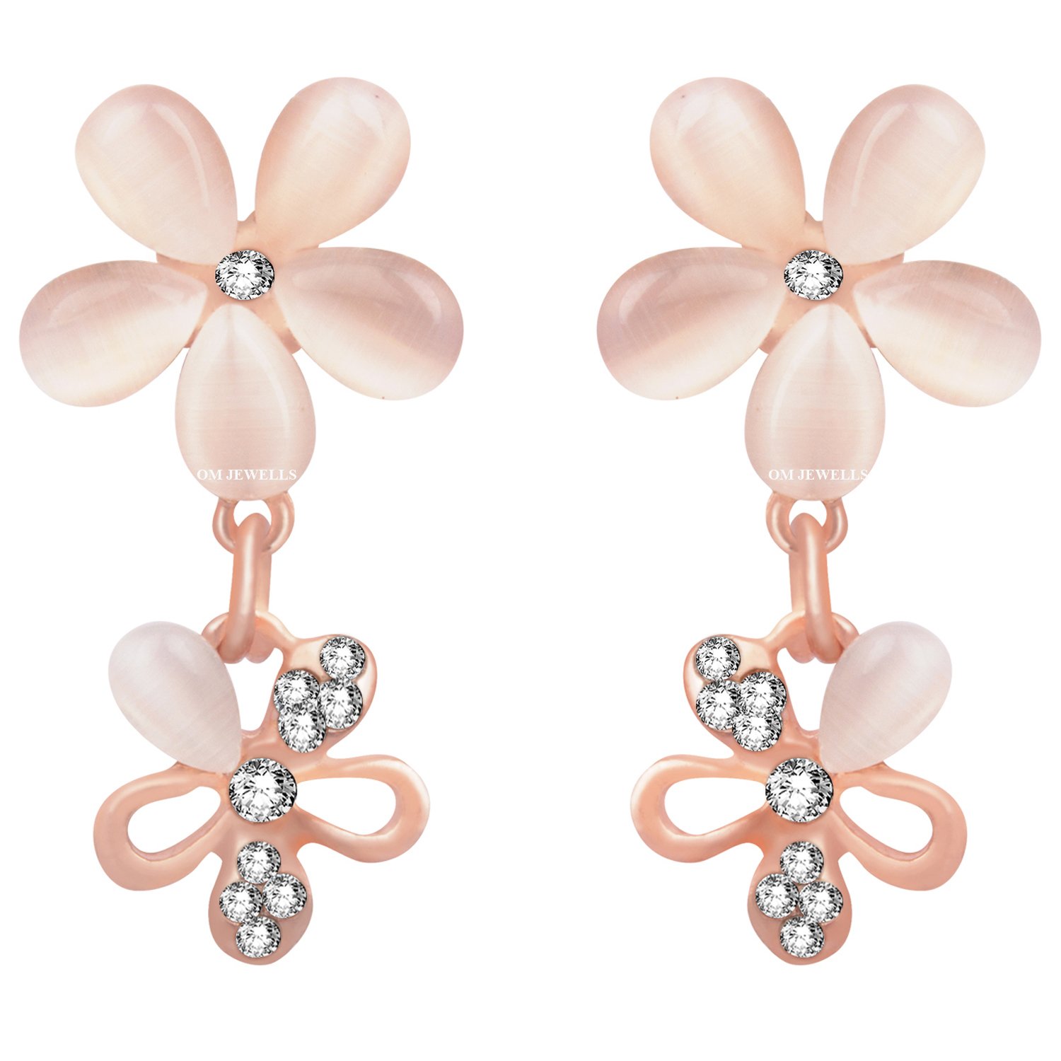 See full amazon price history chart for Om Jewells Valentine Gift Rose Gold Plated Glorious Floral Cystal Jewellery Drop Earrings For Women And Girls ER1000055 Om Jewells Valentine Gift Rose Gold Plated Glorious Floral Cystal Jewellery Drop Earrings For Women And Girls ER1000055 (B075T8X9LS) Amazon Price History, Amazon Price Tracker