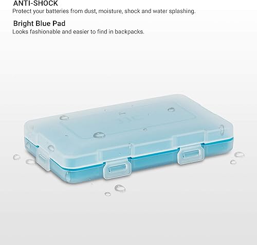 Miniatura 2 de Funda de batería CR2 de 12 ranuras, soporte de batería CR2 CR15H270, almacenamiento de batería, a prueba de golpes y resistente al agua, carcasa de