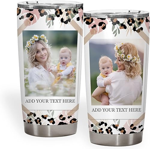 Miniatura 15 de Vasos de café personalizados, taza de café personalizada, tazas personalizadas con imagen, regalos con fotos personalizados para mamá, acero Mamá
