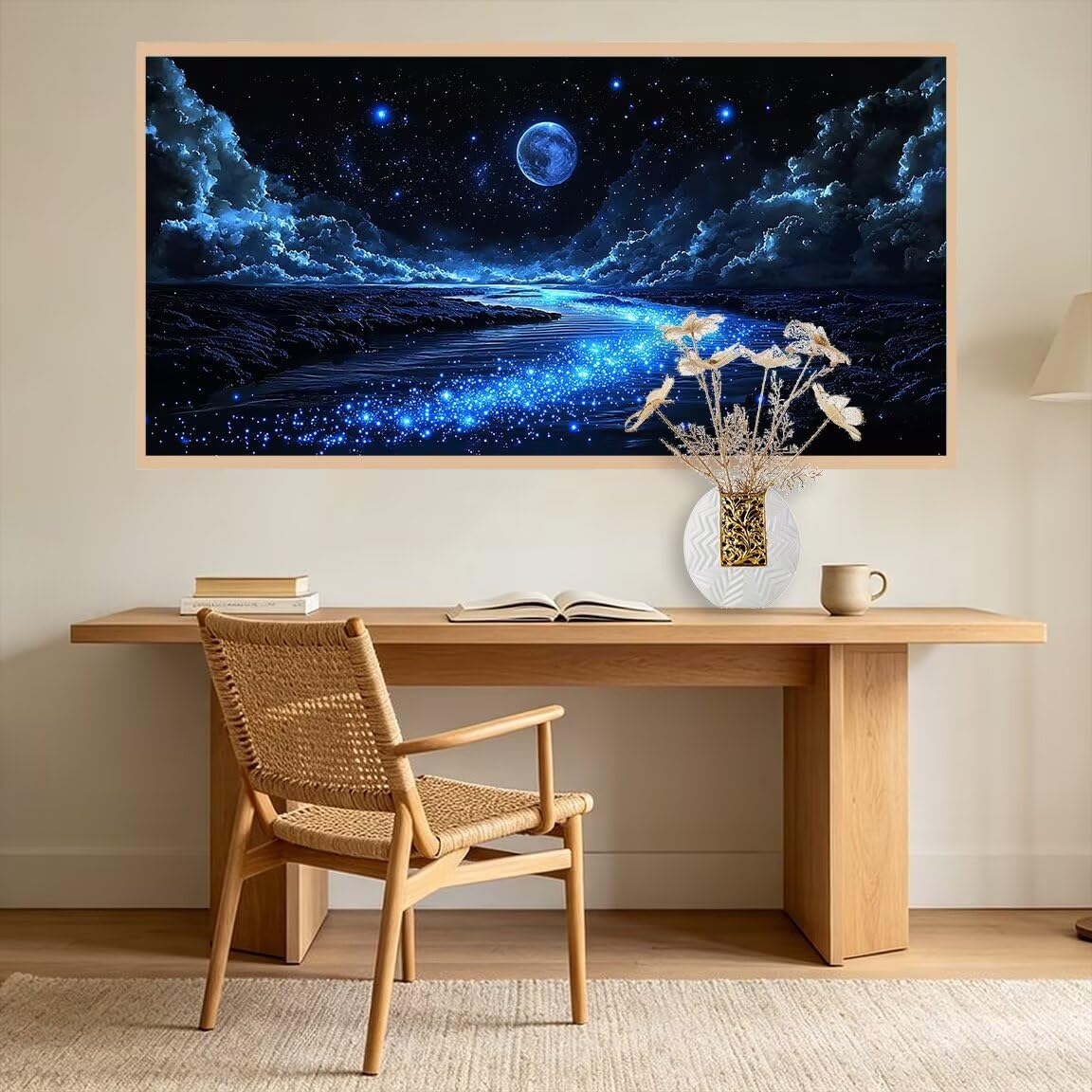 Diamond Painting Landschaft Diamond Painting Erwachsene Groß 120x60cm -0422