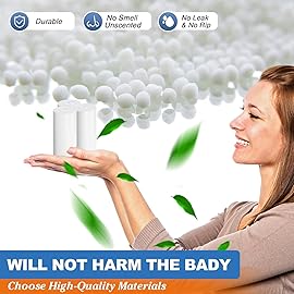 Small Trash Bags 4 Gallon 105 Count Small Garbage Bags for Bedroom, Office, Kitchen Trash Can Mini Trash Bags for Wastebasket Bin Liner, Unscented, Bathroom Accessories, Dorm Room Essentials