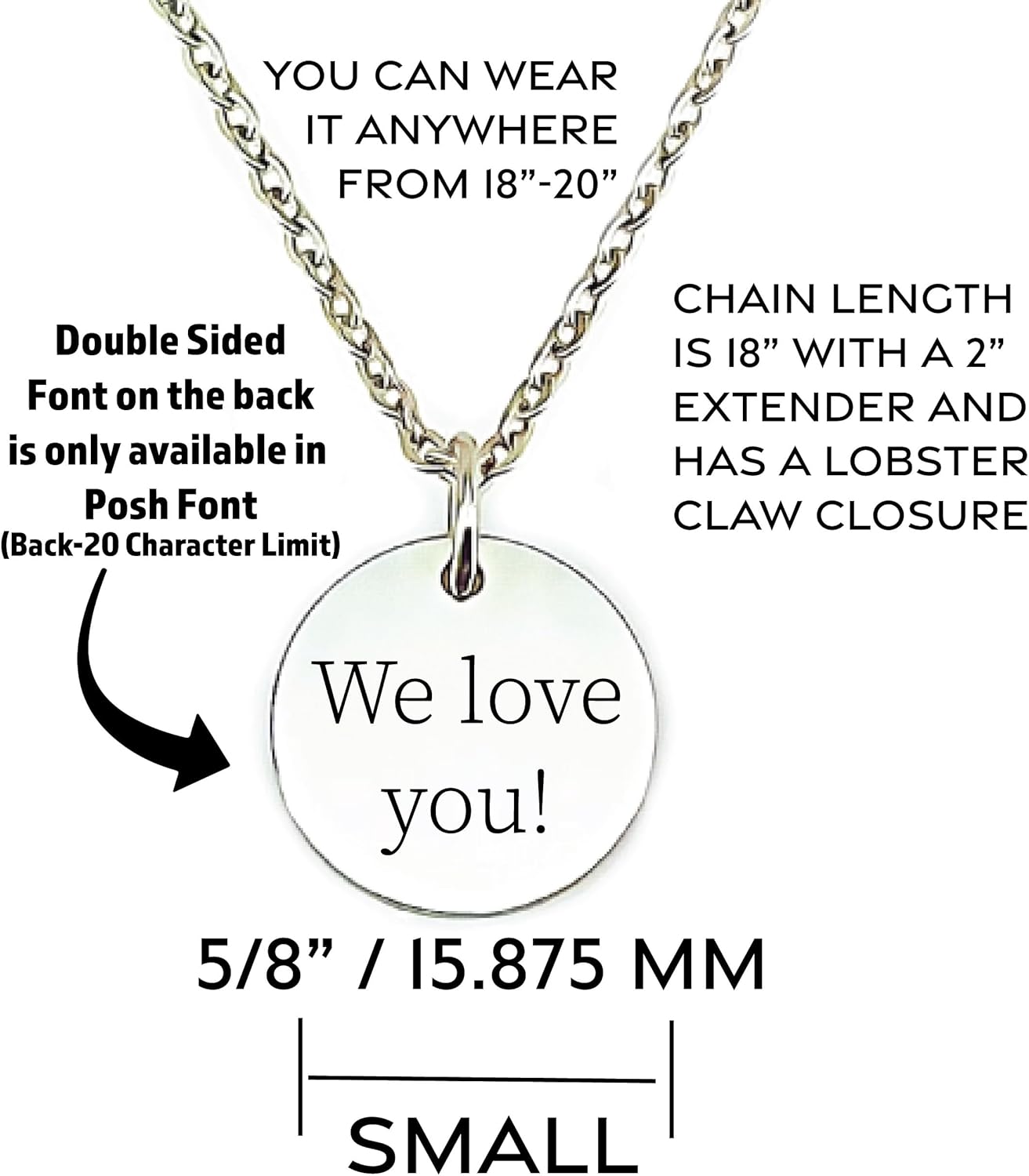 Personalized Birthstone Necklace | Custom Name Necklace | Girlfriend Gift | Friend Necklace for Women | Kinsley Birthstone Necklace Custom KINSLEY-BS-DISC - Image 4