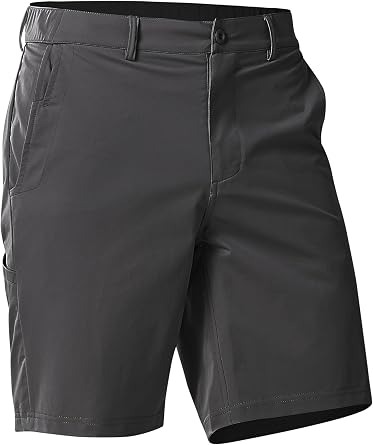 NORTHYARD Mens Golf Shorts 9" Lightweight Stretch Quick Dry Casual Dress Hybrid Shorts with 6 Pockets for Golf Hiking Work
