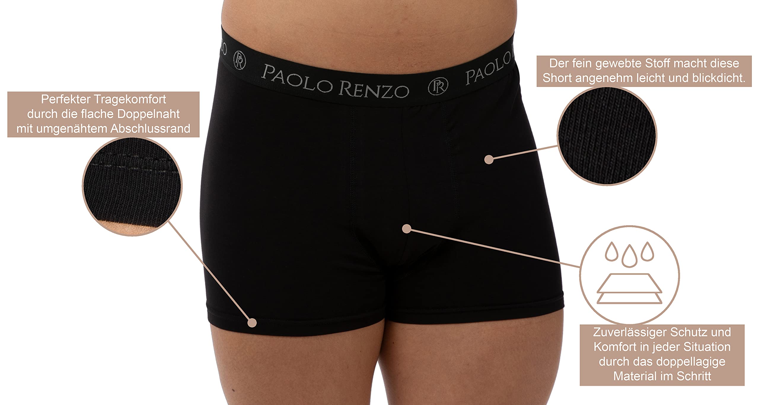 Boxer Aderenti Uomo Hipster 3/6 o Pacco da 12, Boxer a Pantaloncino retrò in Cotone, Uomo Intimo, Elasticizzata per Uso Quotidiano