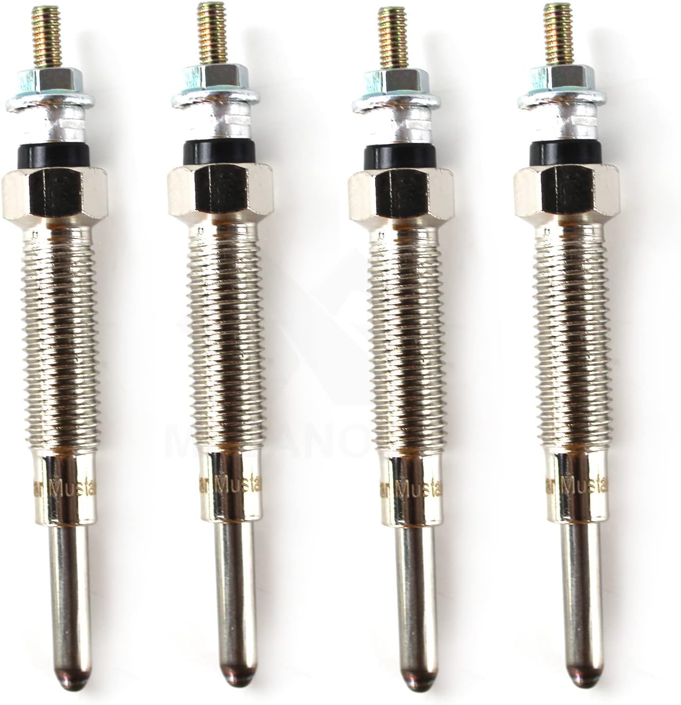 DEEGOOLY 4pcs 4M40 Glow Plugs for Mitsubiishi Canter FB