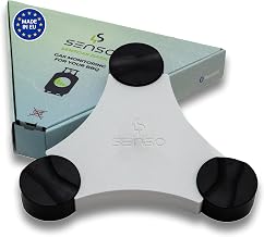 Basic - Wireless Propane Tank Gauge Sensor-Bluetooth Gas Level Monitor for BBQ, Camping, Cooking & Heating – Fits Steel, Aluminum & Composite Cylinders – App Compatible with iOS & Android