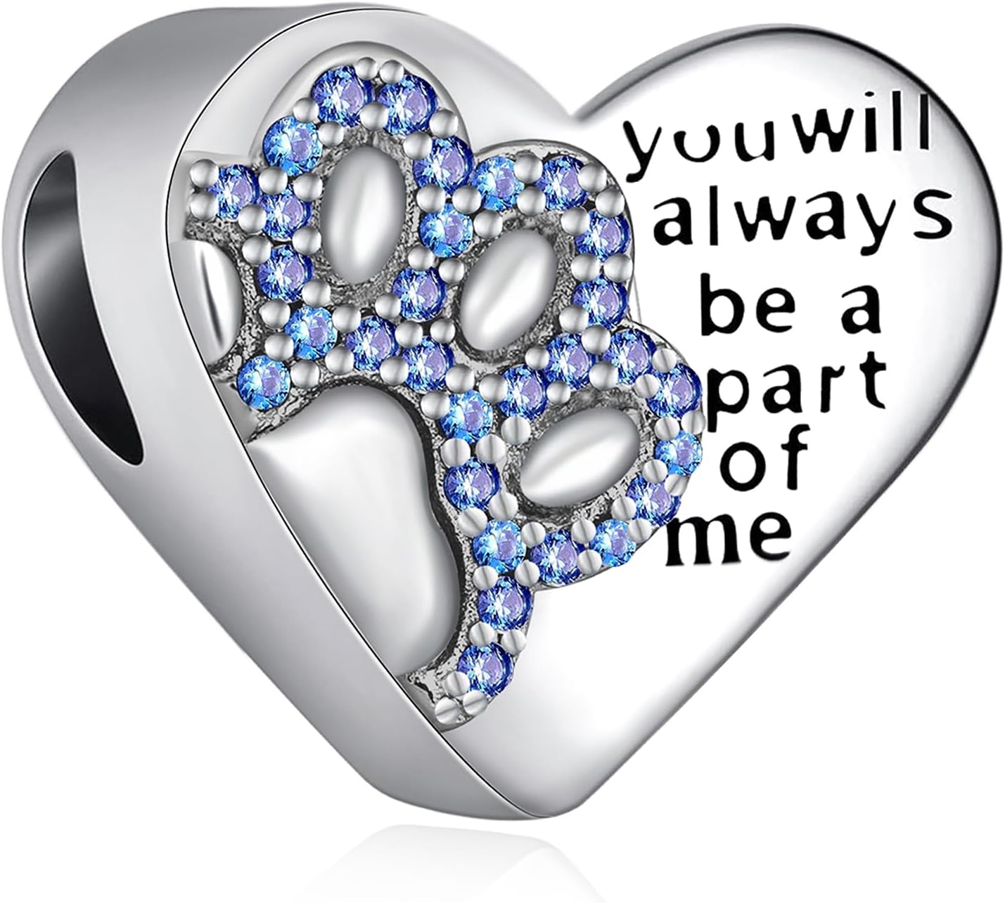 Angel Wing/Pet Cremation Charm for Ashes 925 Sterling Urn Beads for Bracelets Keepsake Memory Jewelry for Women