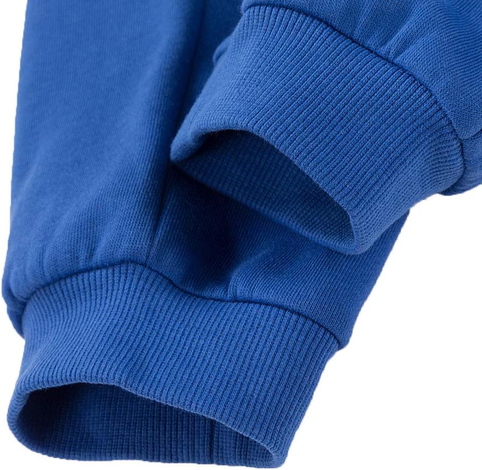 DEESPACE Kids Sweatpants Soft Brushed Fleece Sweatpants Youth Athletic Jogger Pants for Boys or Girls(3-12Years) 9-10 Years Blue