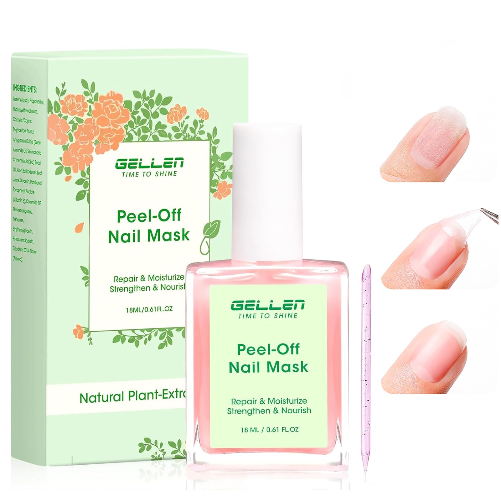 Photo 1 of GELLEN Peelable Nail Strengthener Mask