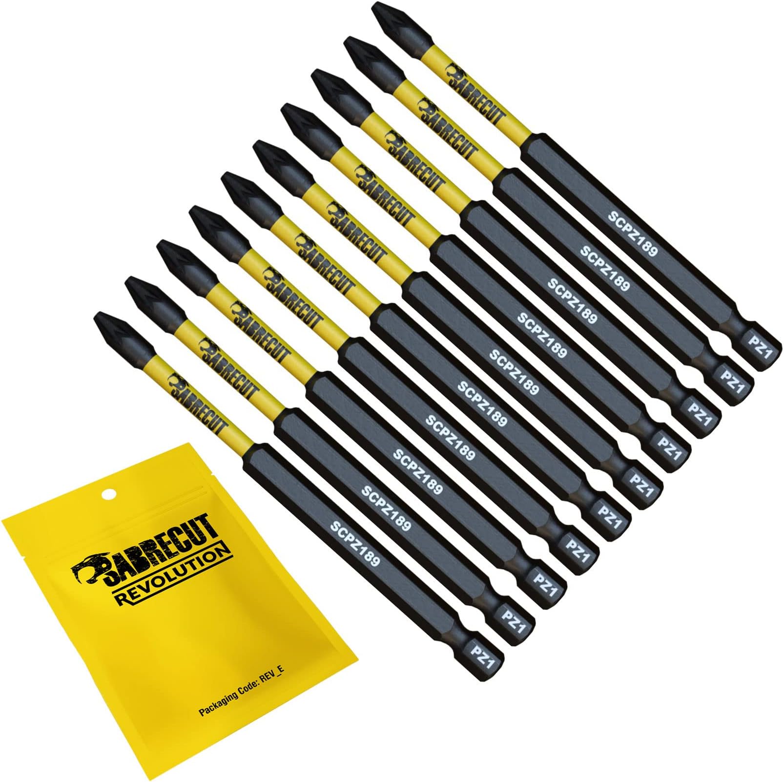 10-Piece High-Magnetic Screwdriver Drill Bit Set – Strong Durability For Drills-1207514
