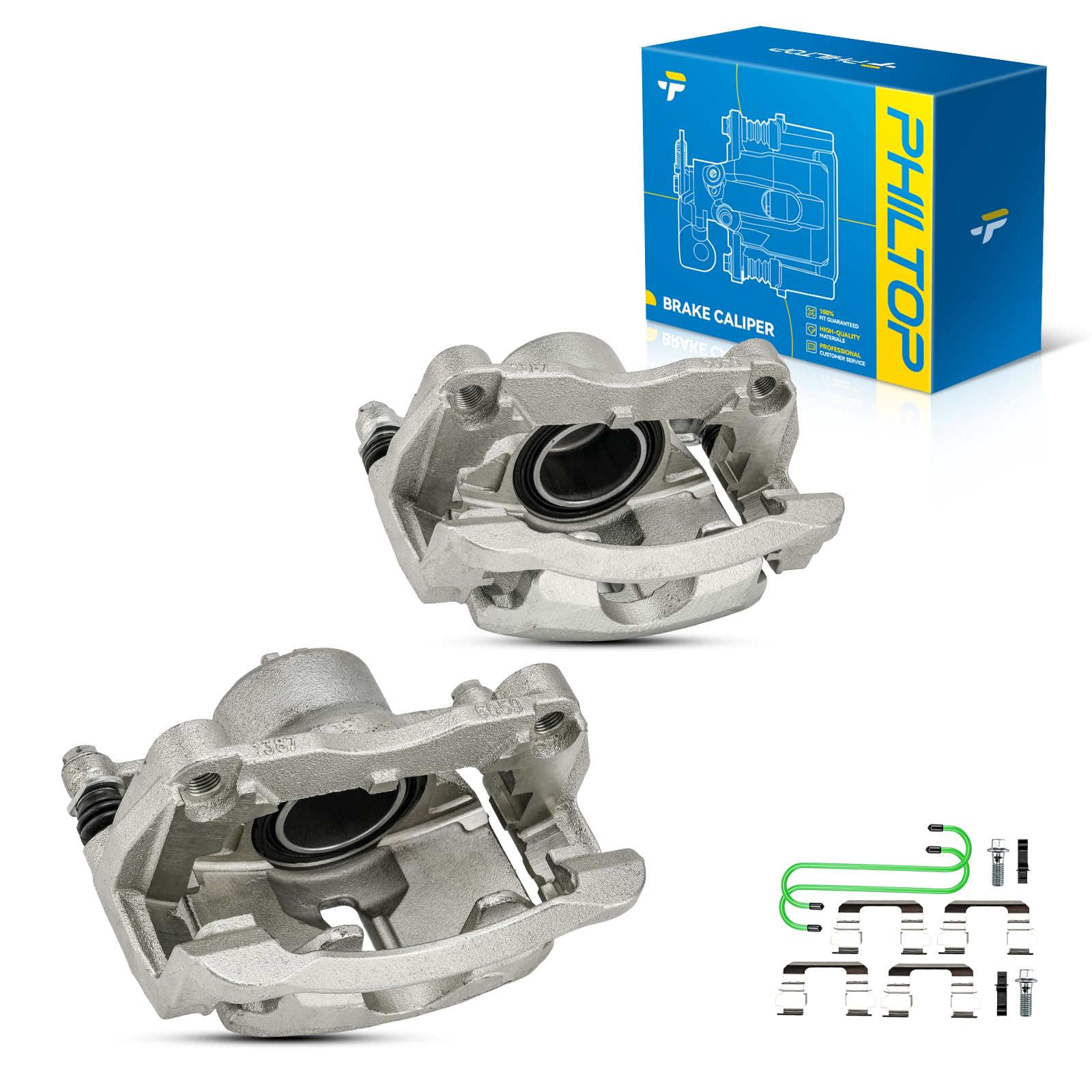 PHILTOP Front Brake Caliper Fit for Kizashi Rogue Rogue Select