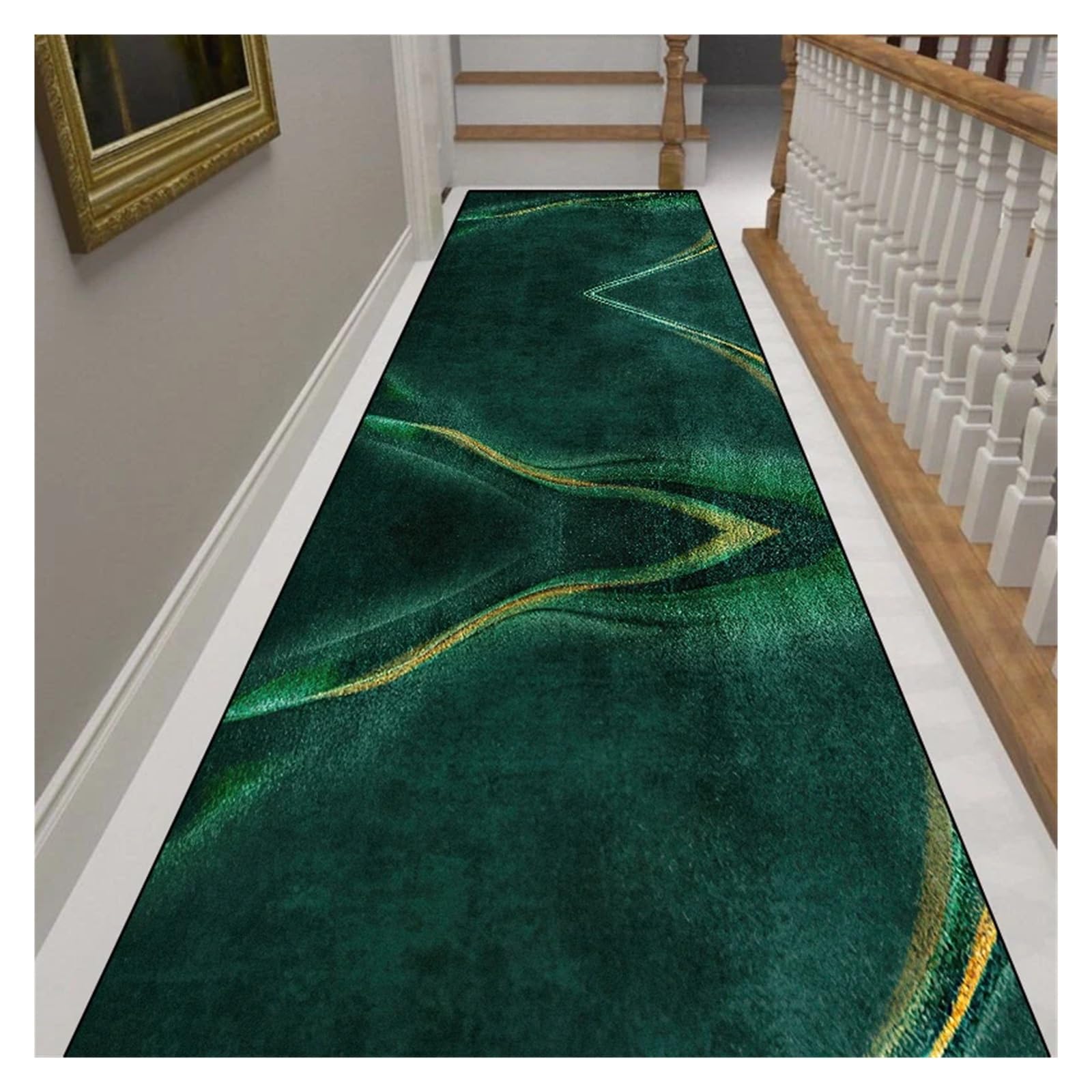Alfombra pasillo de 80x200cm para evitar suelos frios en entradas y salones