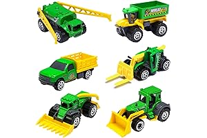 6pcs Mini Farm Toys Set for Young Farmers