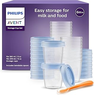 AVENT Nahrungs-Mehrwegbecher (Modell SCF721/20)