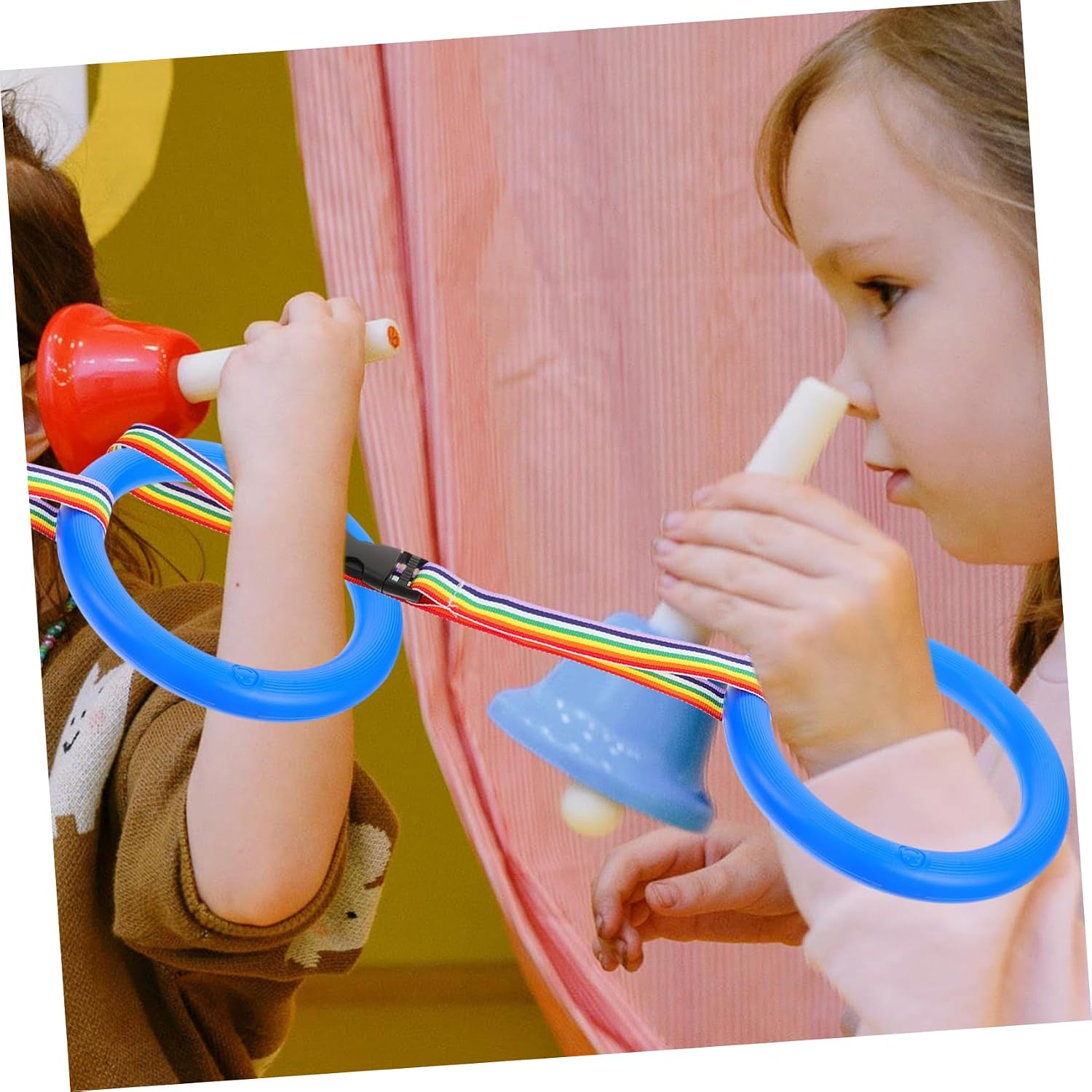 MERRYHAPY 12pcs Boy Girl Walking Rope Handles Lost Safety Leash for Preschool and Kindergarten Outdoor Walking Rope for Boys and Girls for Daycare and Group Outings
