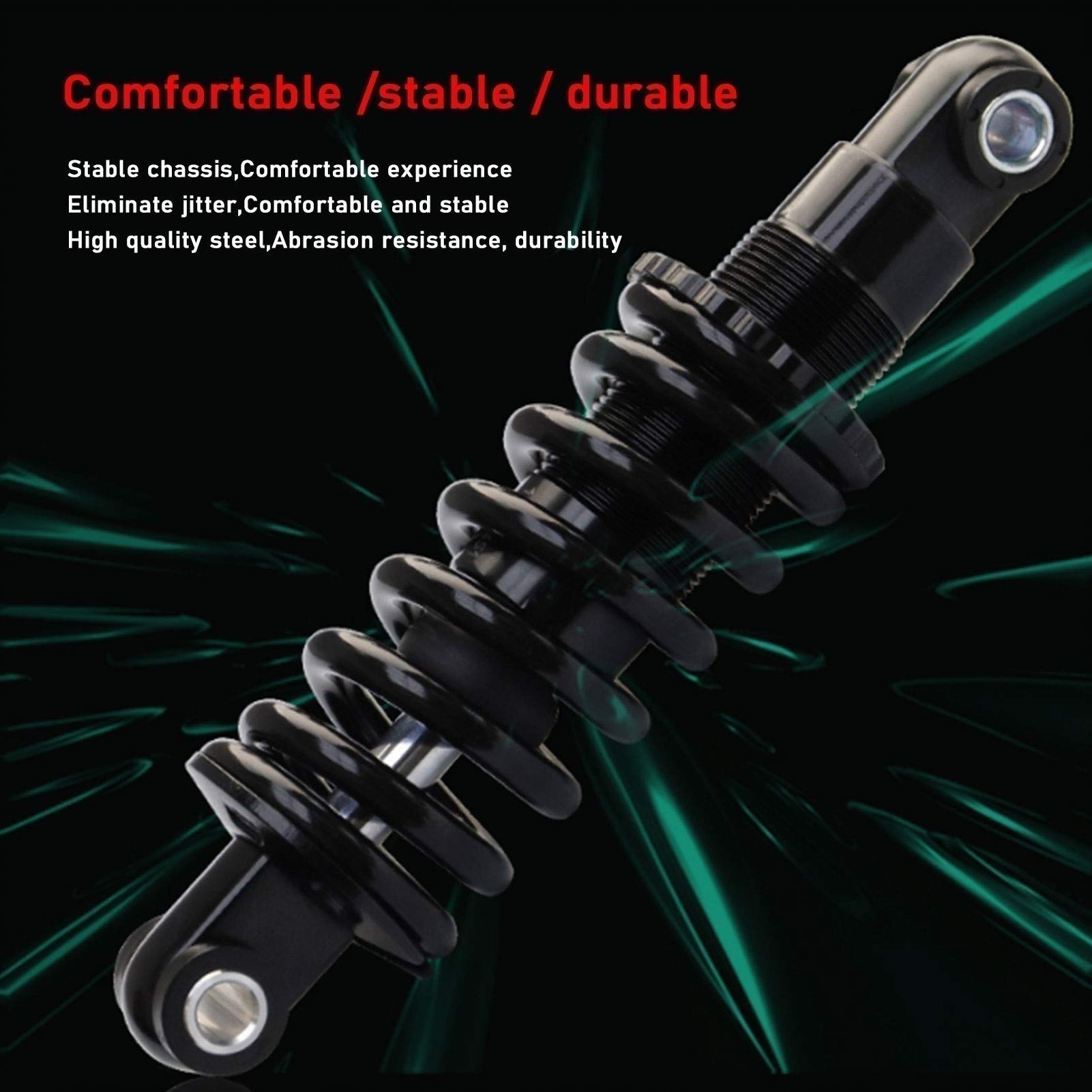 Amortiguador Amortiguador Trasero de Repuesto, Resorte suspensión for Moto Cross 165mm, 250, 350, 450, 650, 750, 850, 1000 Libras(165mm-1000lbs)