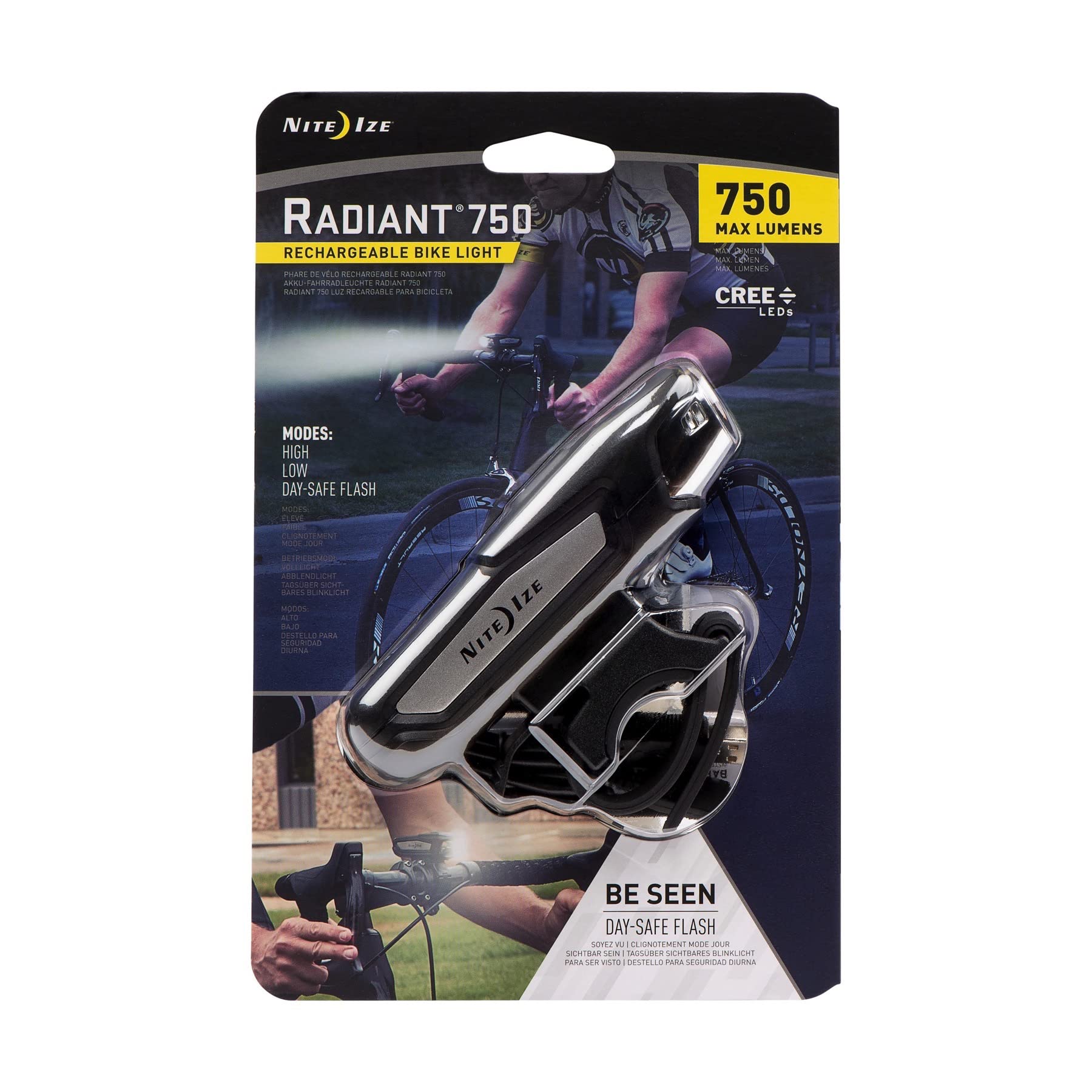 Nite Ize Radiant 750 Rechargeable Bike Light Brand New CLEARANCE