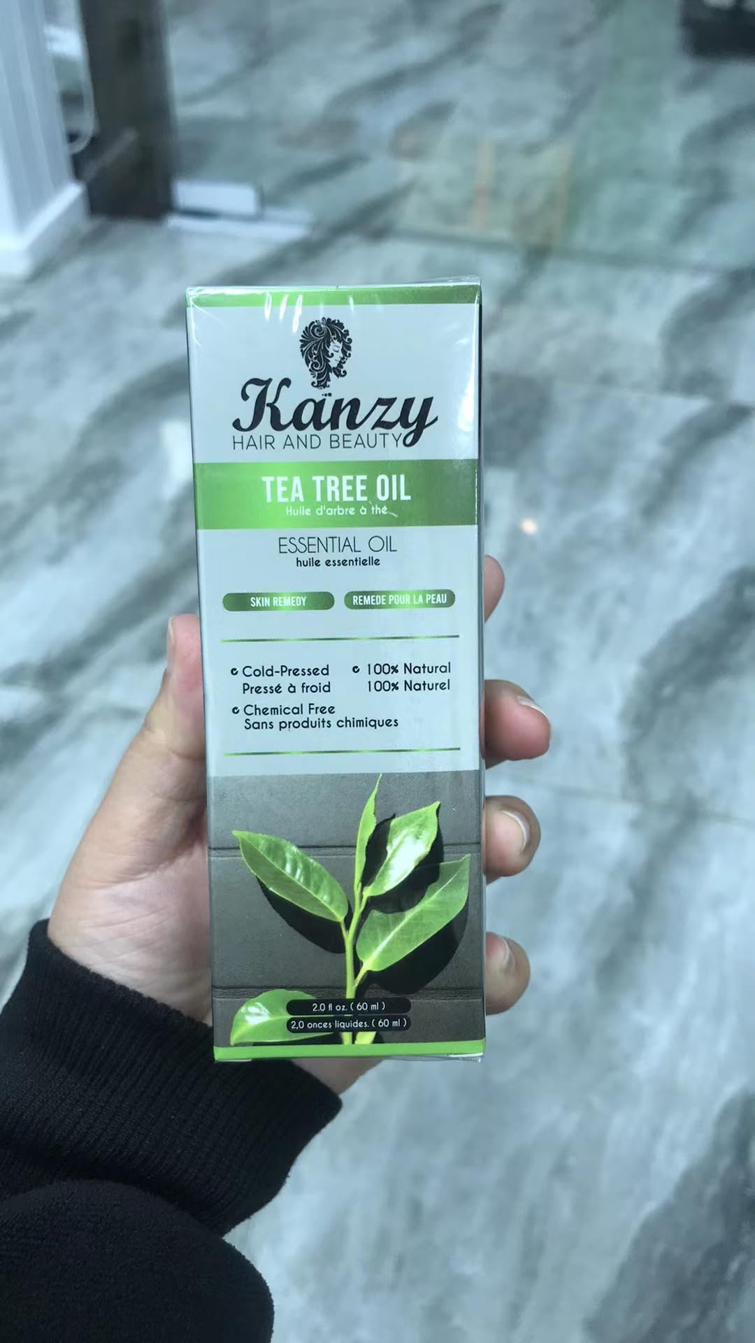 Kanzy Tea Tree Oil 60ml 100% Australian Tea Tree Essential Oil