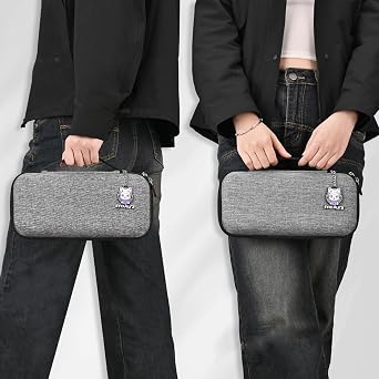 innoAura Switch 2 Ultimate Bundle: Gray Carrying Case & 15-in-1 Sports Party Pack with Storage Bag for Switch 2 (2025)