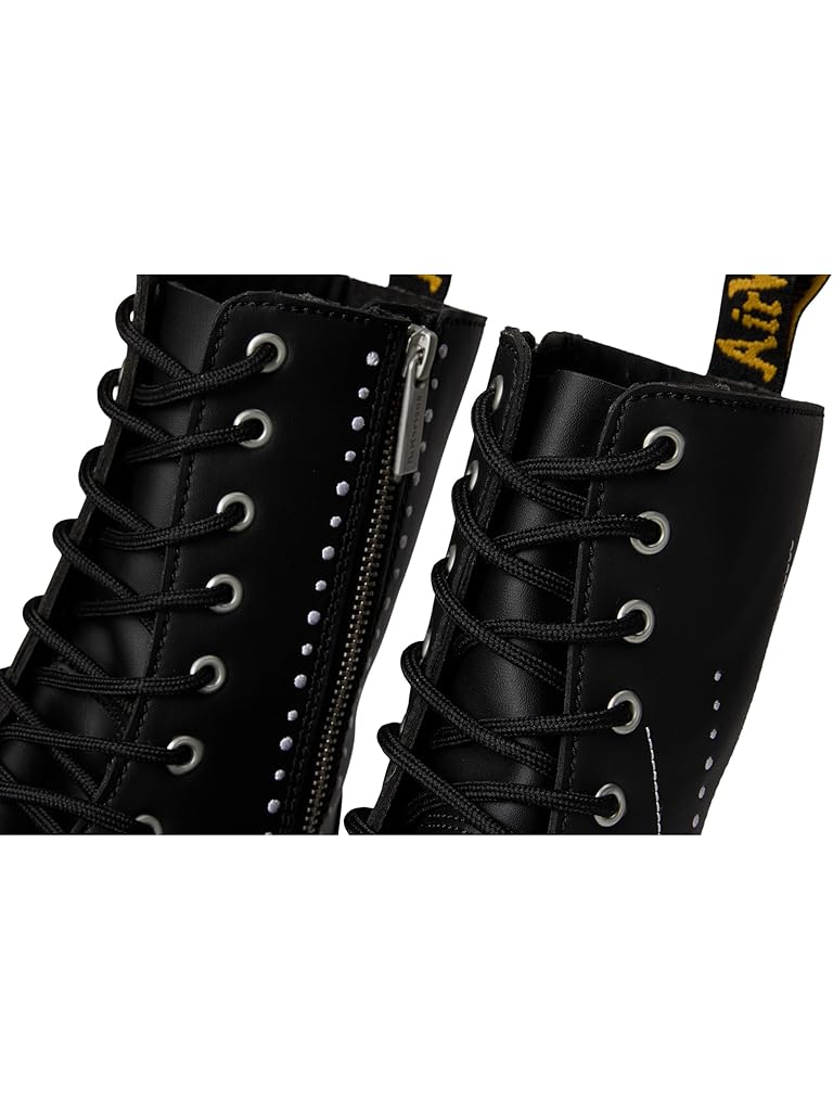 Black Dr. Martens Jadon Hi Solar Flare